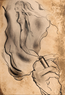 Дым сигареты