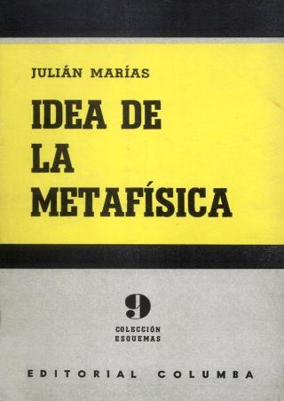 Idea De La Metafisica