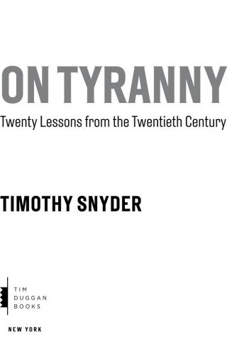 On Tyranny