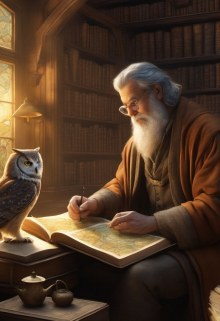 Про летучего Кощея, Бабу-Ягу, Горошка, а так же филина Егора