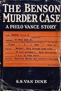The Benson Murder Case