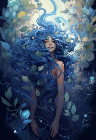 Удивительная история русалочки Синевласки